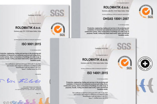 Rolomatik - Nadzorna provera IMS-a od strane SGS-a